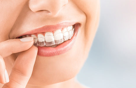 治療中も目立たない