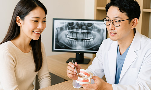 治療中に虫歯になりにくい